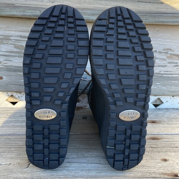 Stuart Weitzman Attackit Bootie Black Leather Hiker Boot Women's Size 6 - Picture 9 of 16